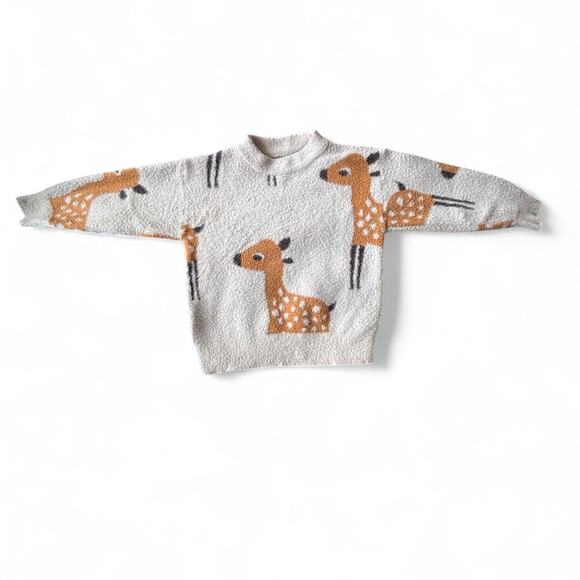 Childrens little giraffe felted sweater - Picture 2 of 4